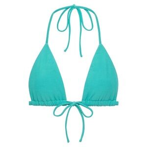 NWT Montce Teal Emma Bikini Top size XS
